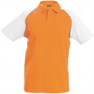 POLO BASE BALL - POLO BASEBALL ZWEIFARBIGES RAGLAN POLOHEMD