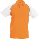 POLO BASE BALL - POLO BASEBALL ZWEIFARBIGES RAGLAN POLOHEMD